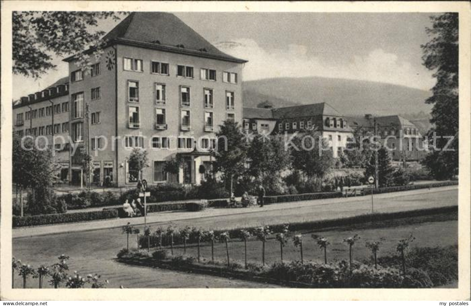 42267037 Oberschlema Erzgebirge Kurhaus Und Kurhotel Radiumbad Oberschlema Erzge - Bad Schlema