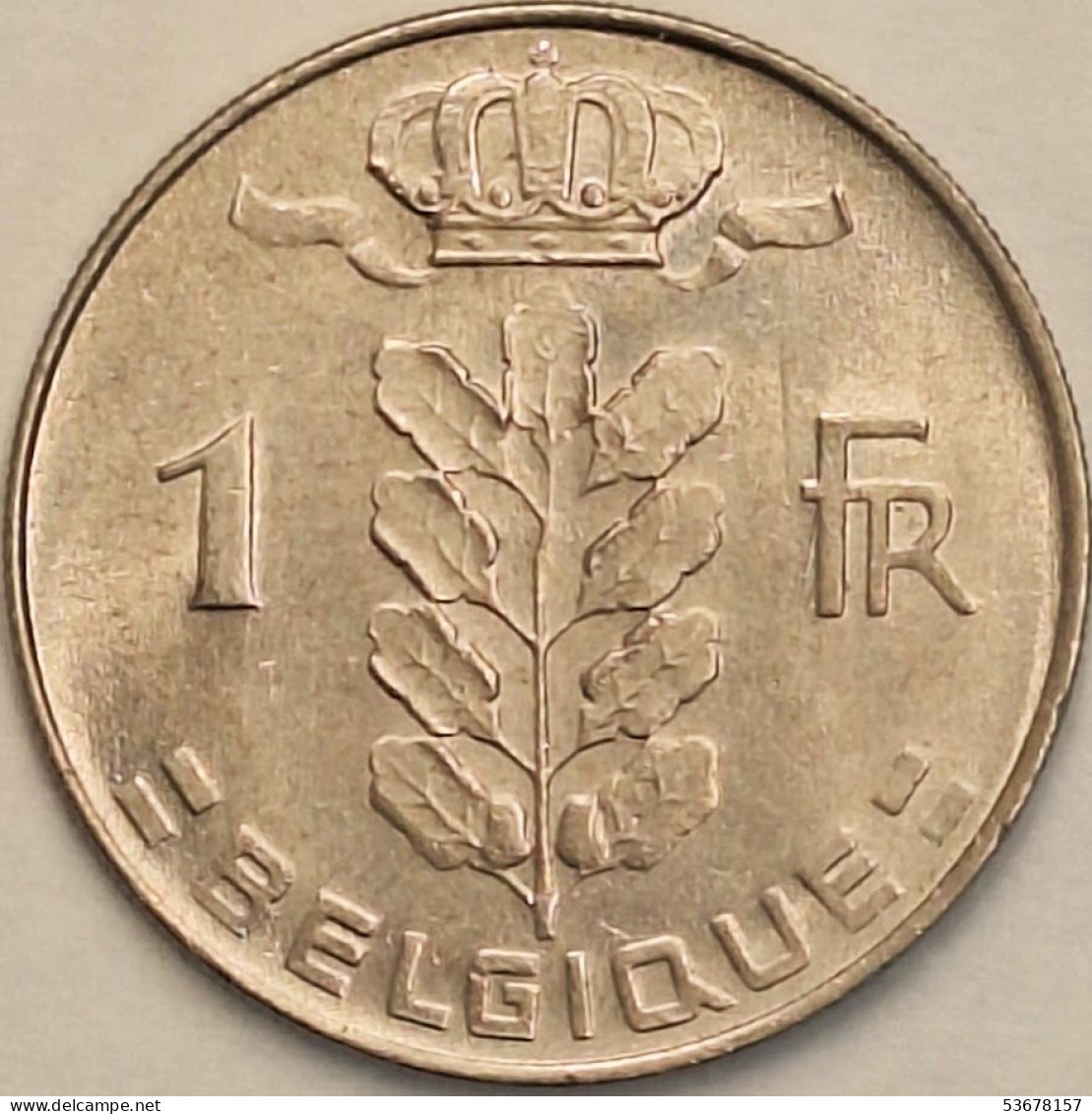 Belgium - Franc 1976, KM# 142.1 (#3120) - 1 Franc