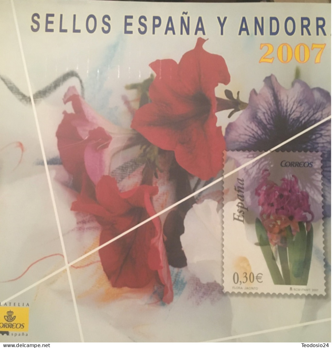 Spain España Libro Anual  2007 ** - Full Sheets