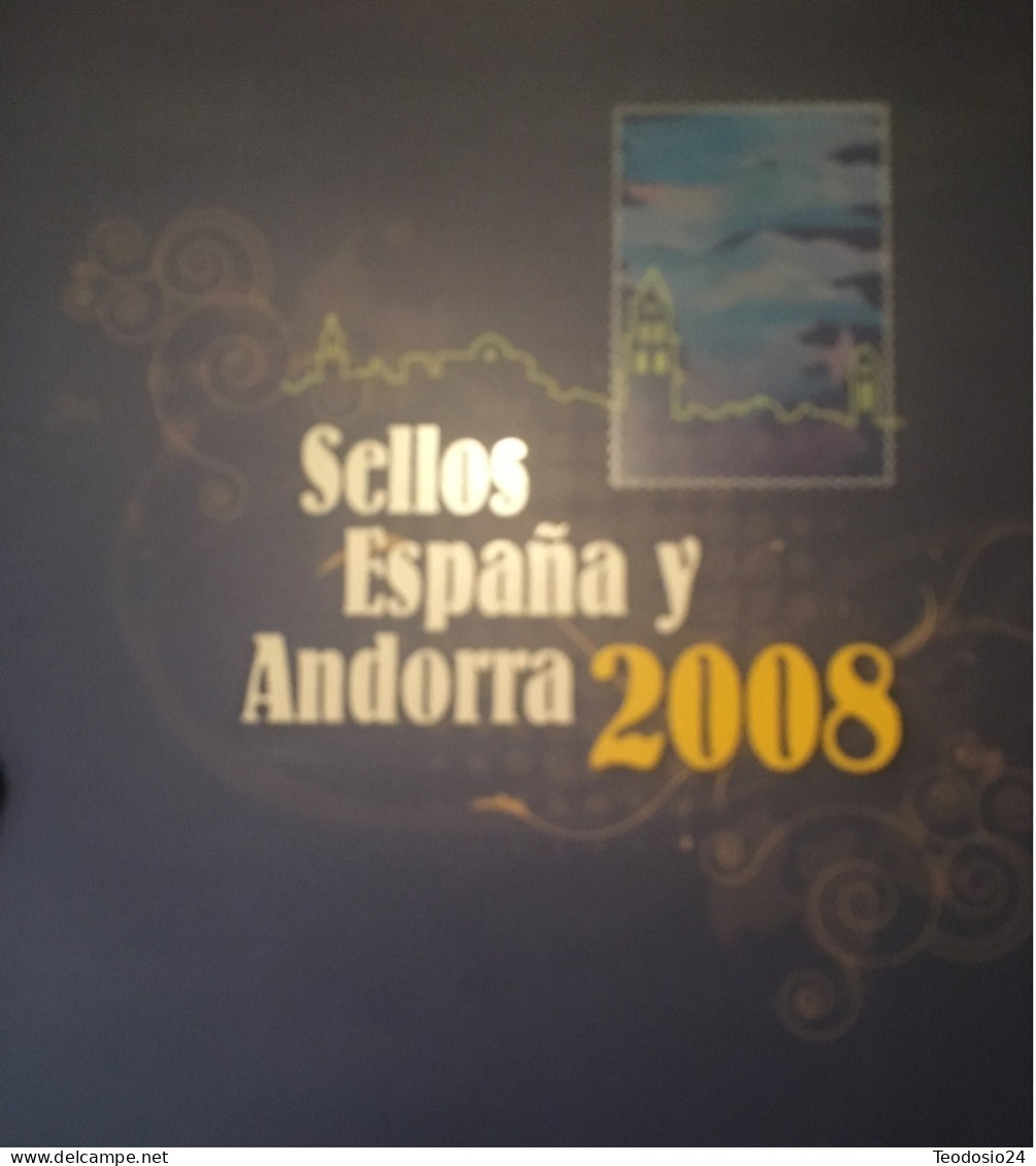 Spain España Libro Anual  2008 ** - Hojas Completas