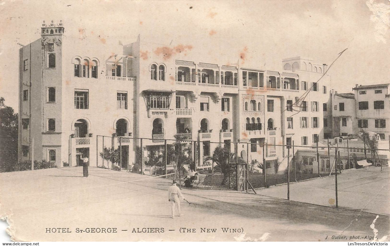 ALGERIE - Alger - Vue Générale De L'hôtel  Sait George - Carte Postale Ancienne - Algerien