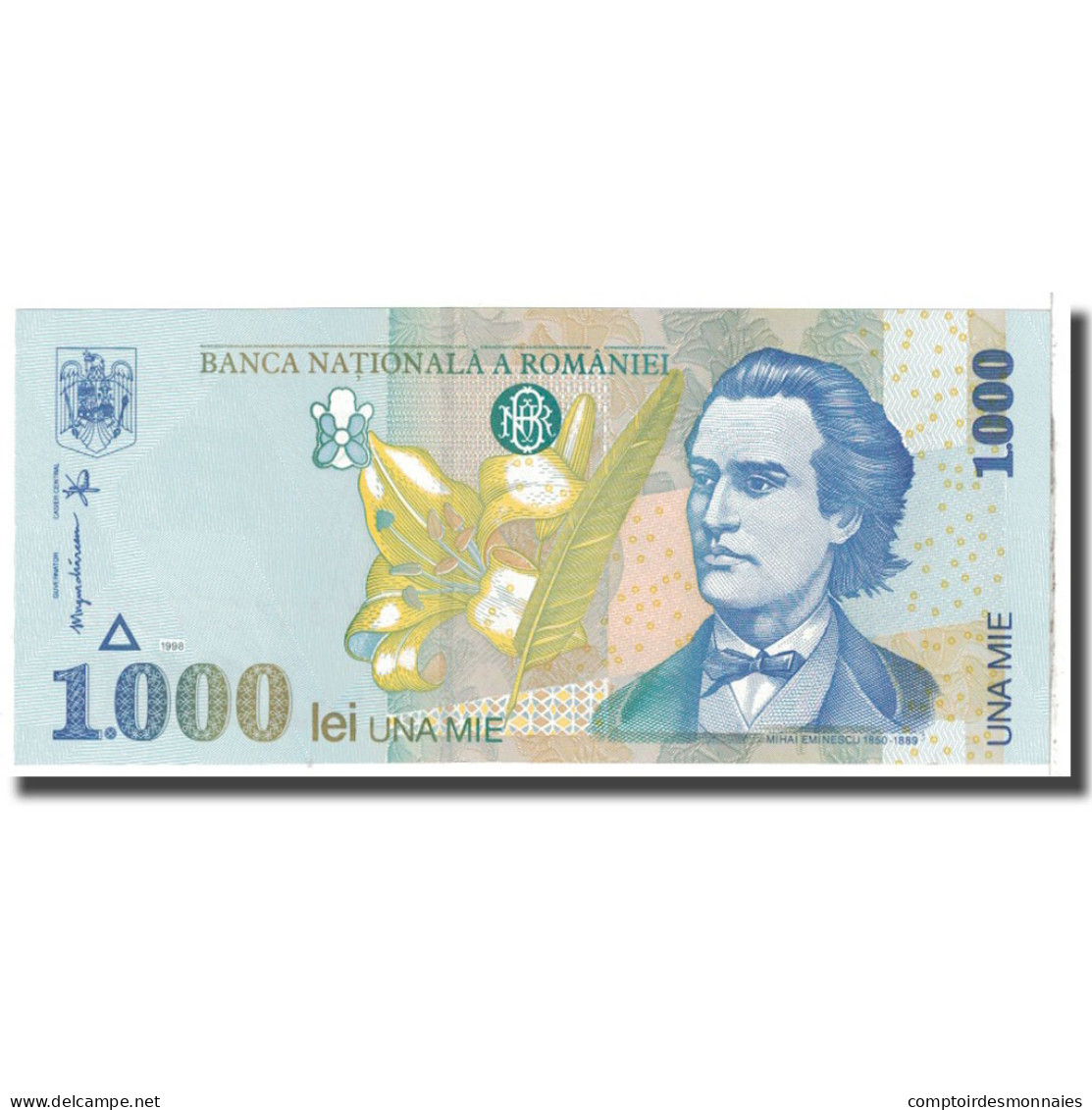 Billet, Roumanie, 1000 Lei, 1998, KM:106, NEUF - Roumanie