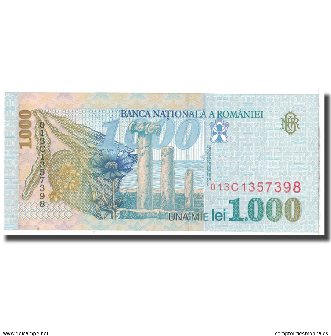 Billet, Roumanie, 1000 Lei, 1998, KM:106, NEUF - Roumanie