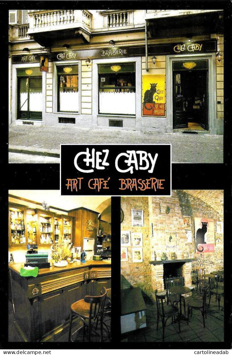 [MD8525] CPM - TORINO - CHEZ GABY - ART CAFFE' BRASSERIE - PERFETTA - NV - Cafés, Hôtels & Restaurants