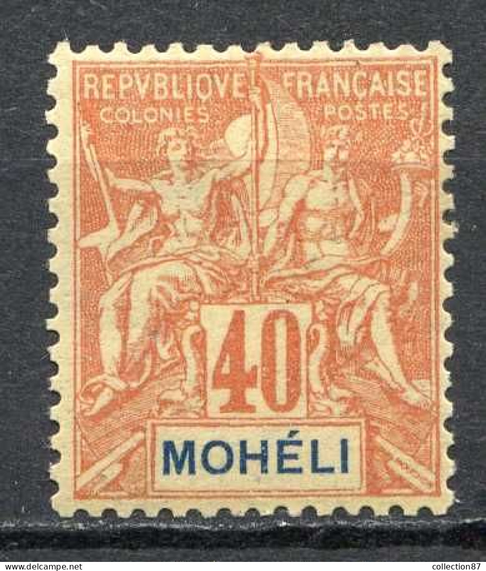 Réf 81 > MOHELI < N° 10 * Neuf Ch. - MH * -- - Unused Stamps