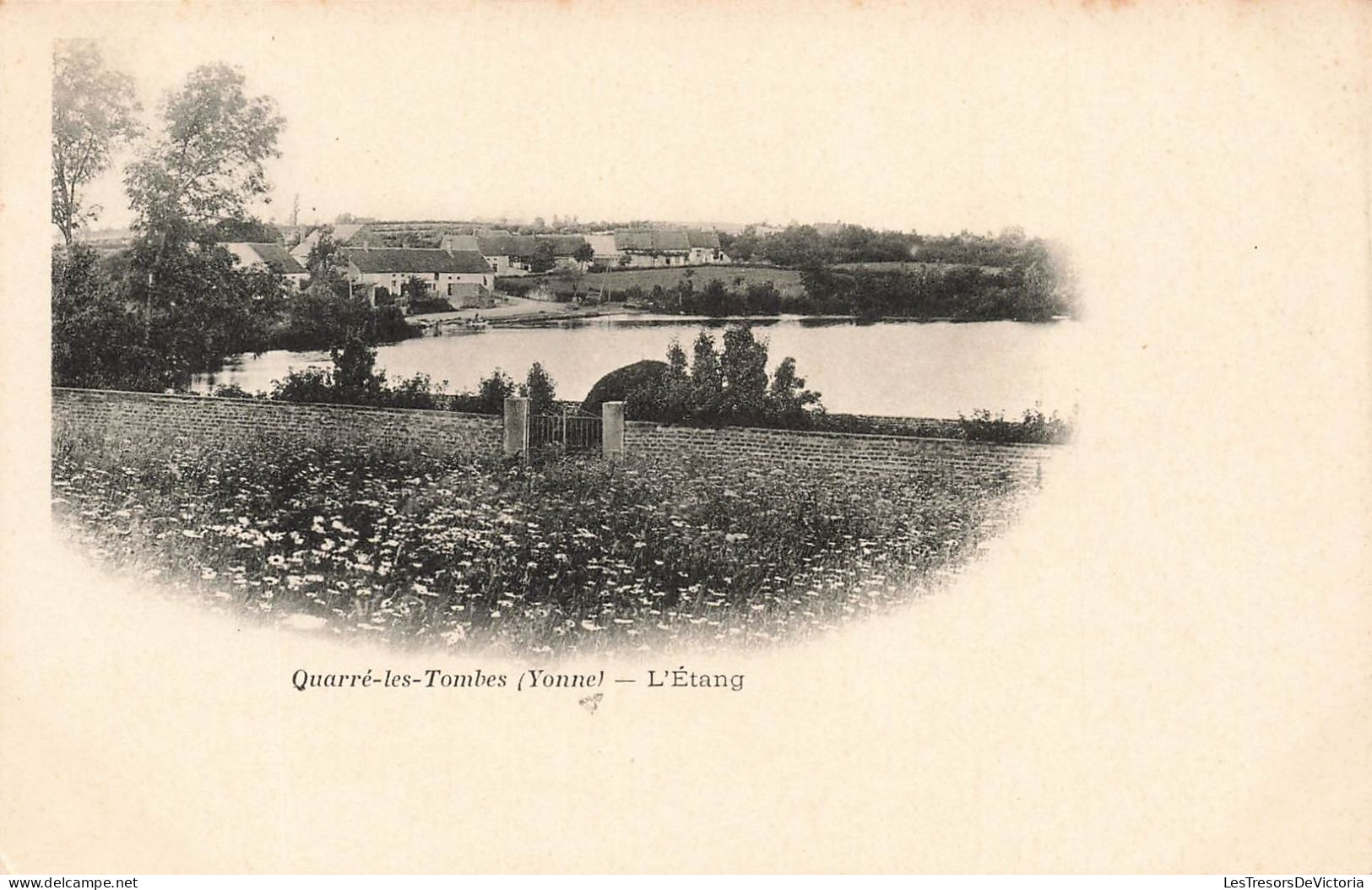 FRANCE - Quarré Les Tombes (Yonne) - L'Etang - Dos Non Divisé - Carte Postale Ancienne - Andere & Zonder Classificatie