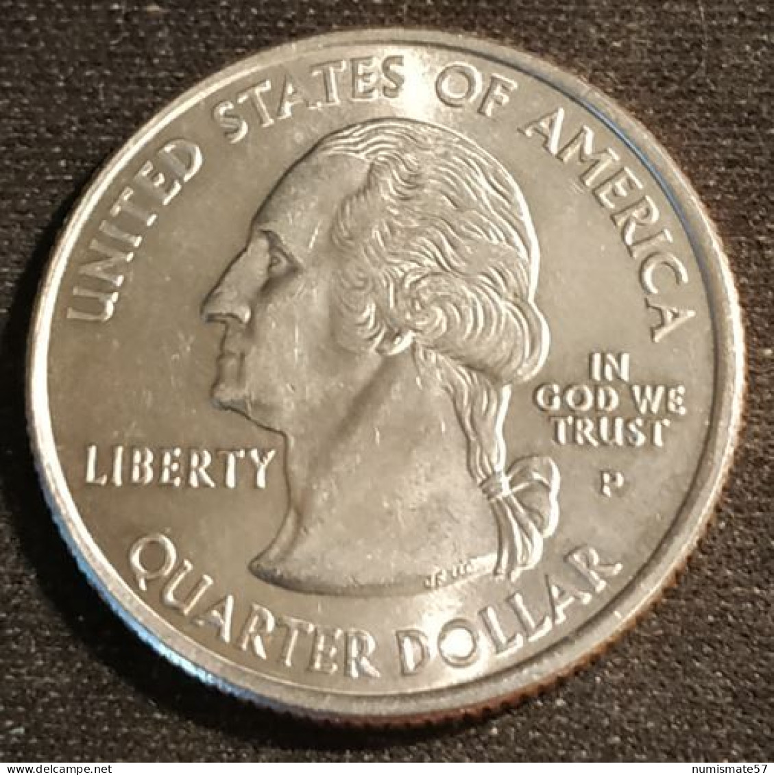 ETATS UNIS - USA - ¼ - 1/4 DOLLAR 2004 P - Iowa - KM 358 - Quarter Dollar - 1999-2009: State Quarters