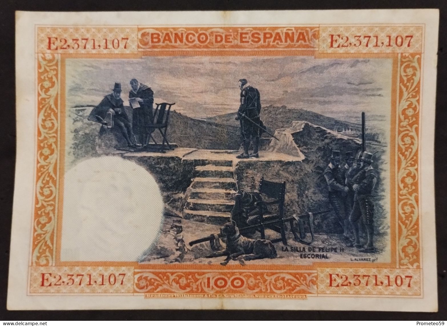 España – Billete Banknote De 100 Pesetas – 1925 - 100 Peseten