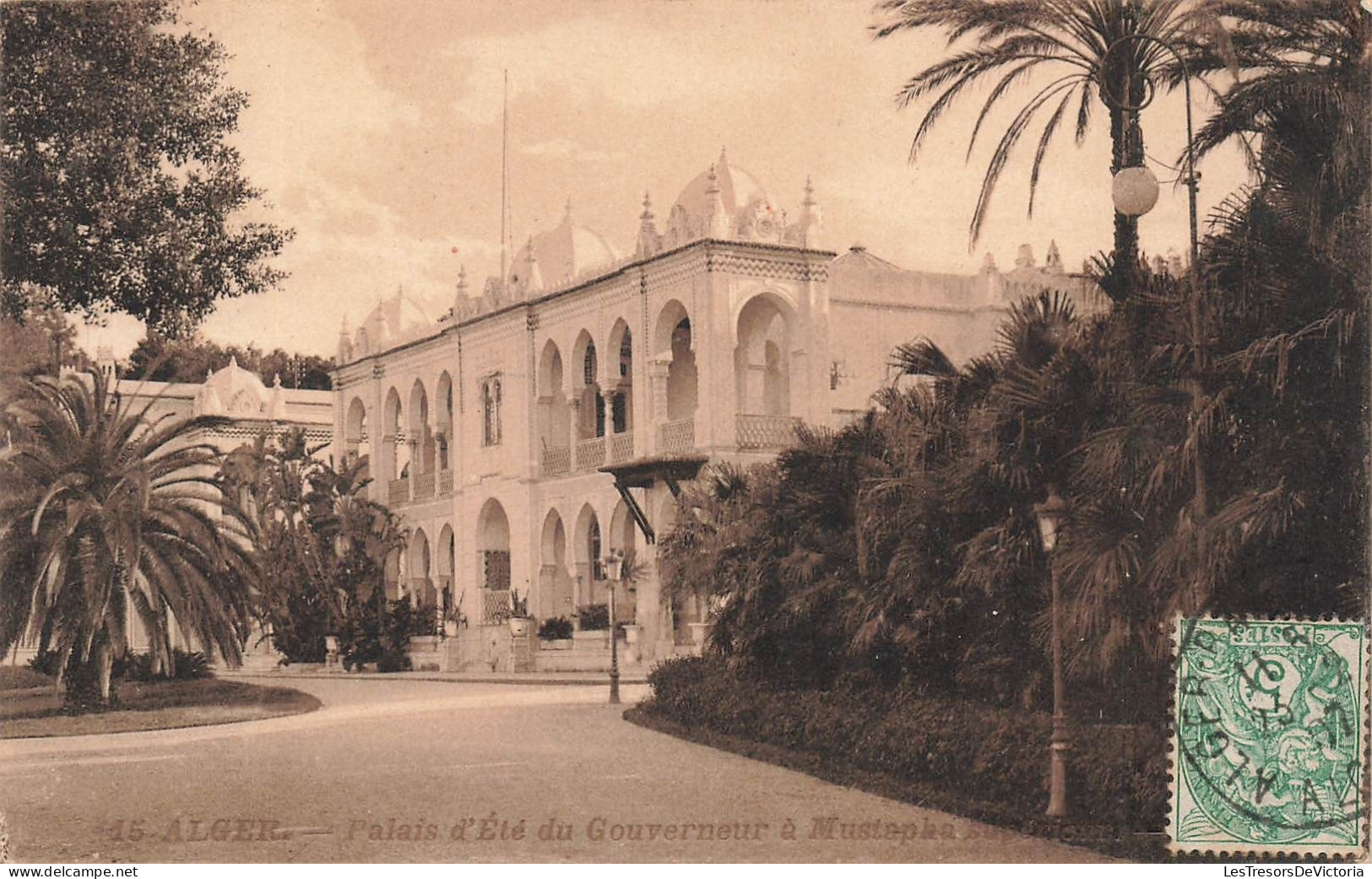 ALGERIE - Alger - Palais D'été Du Gouverneur à Mustapha - LL - Carte Postale Ancienne - Algerien