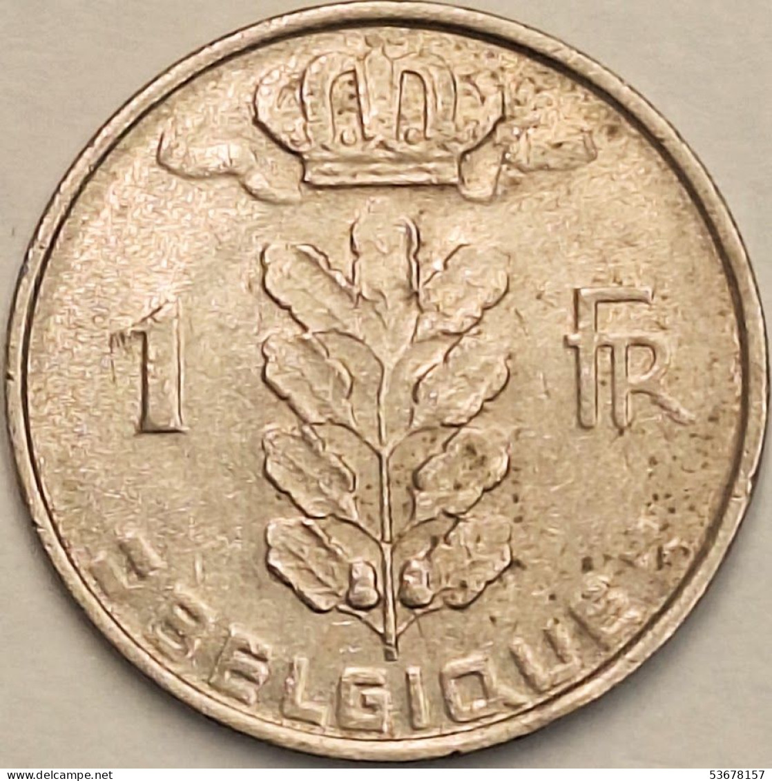 Belgium - Franc 1980, KM# 142.1 (#3123) - 1 Franc