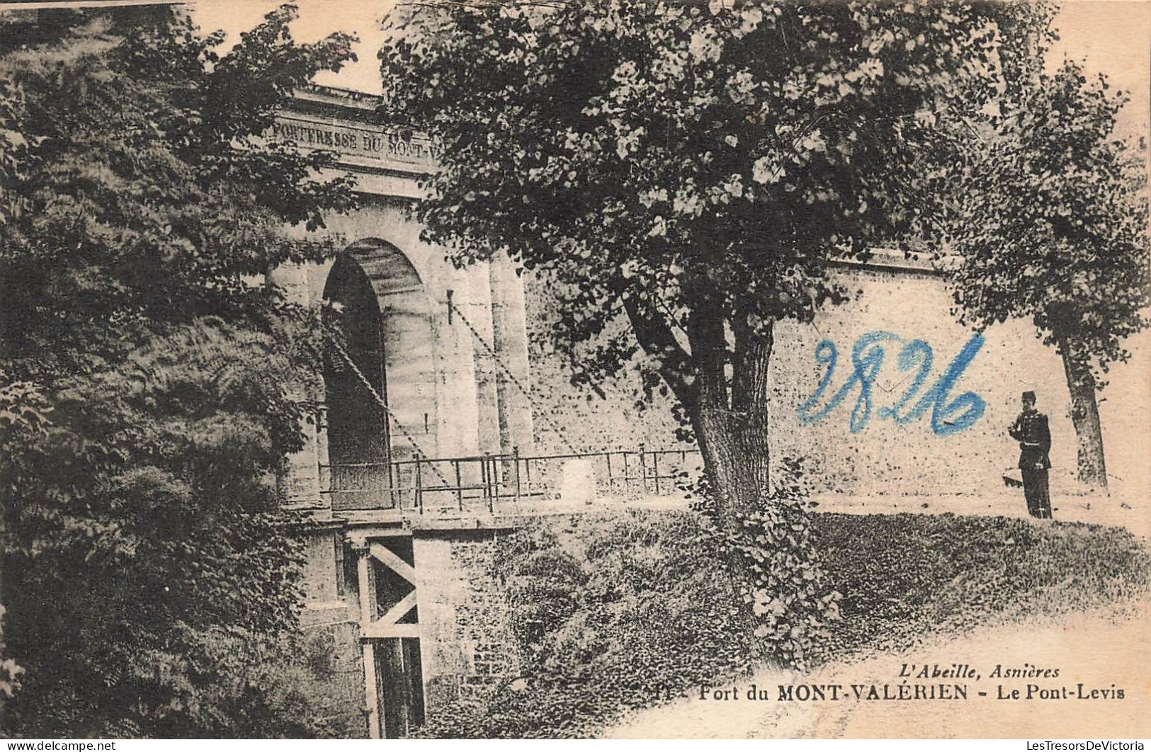 FRANCE - Fort Du Mont Valérien - Le Pont Levis - L'Abeille - Asnière - Carte Postale Ancienne - Suresnes