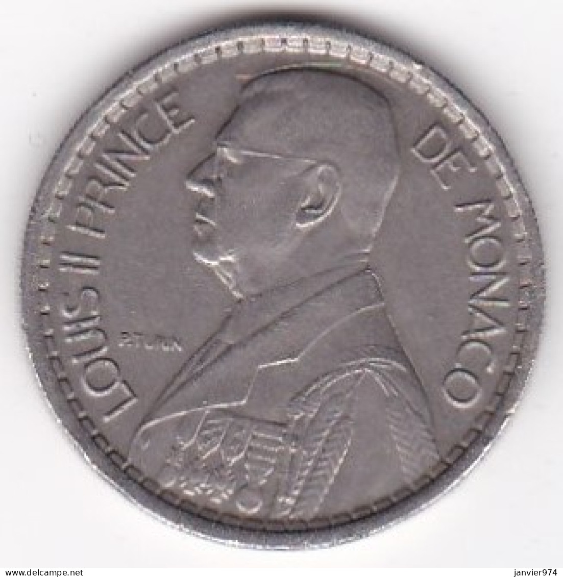 Monaco. 10 Francs 1946. Louis II, En Cupronickel - 1922-1949 Louis II