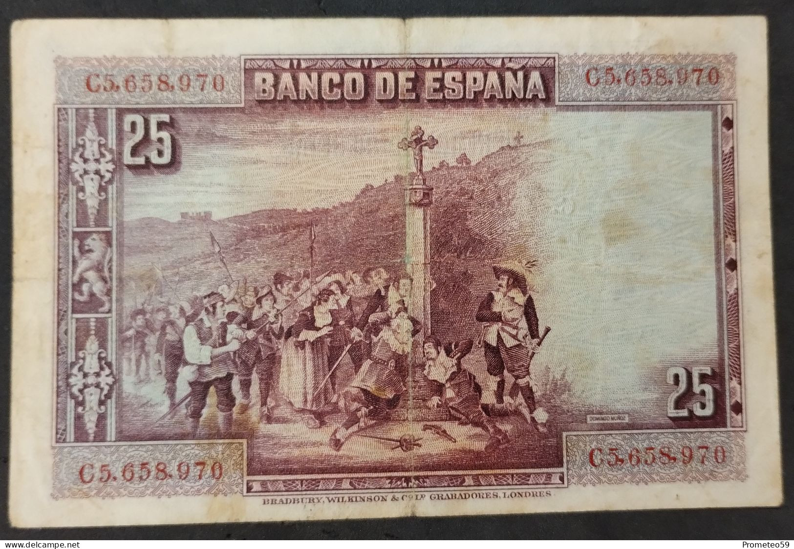 España – Billete Banknote De 50 Pesetas – 1928 - 50 Peseten