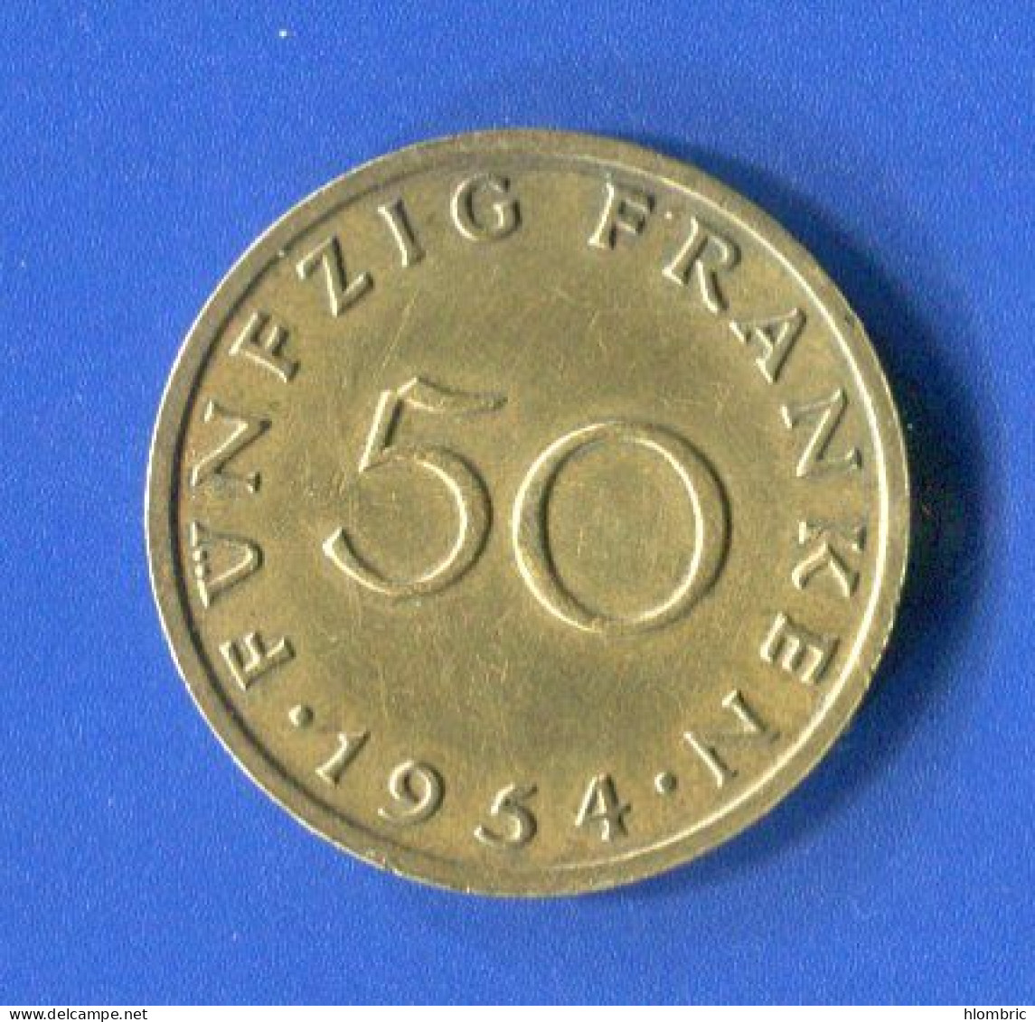 Sarre  50  Fr  1954 - 50 Francos