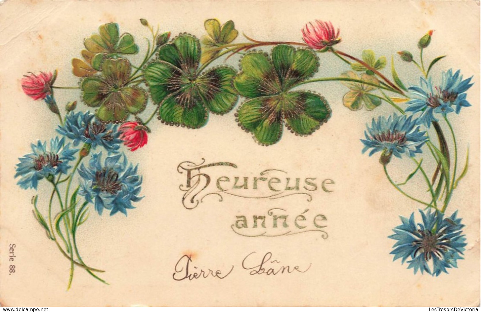 FETES ET VOEUX - Nouvel An - Heureuse Année - Colorisé - Carte Postale Ancienne - Nouvel An