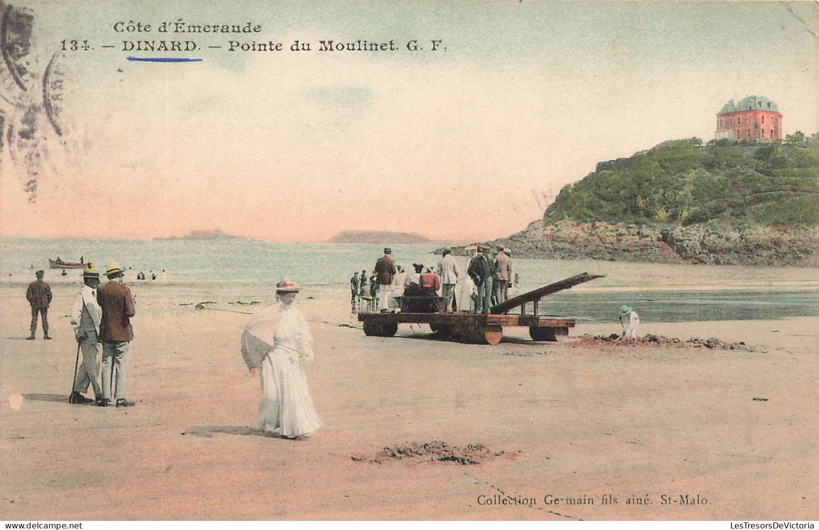 FRANCE - Dinard - Pointe Du Moulinet - GF - Colorisé - Carte Postale Ancienne - Dinard