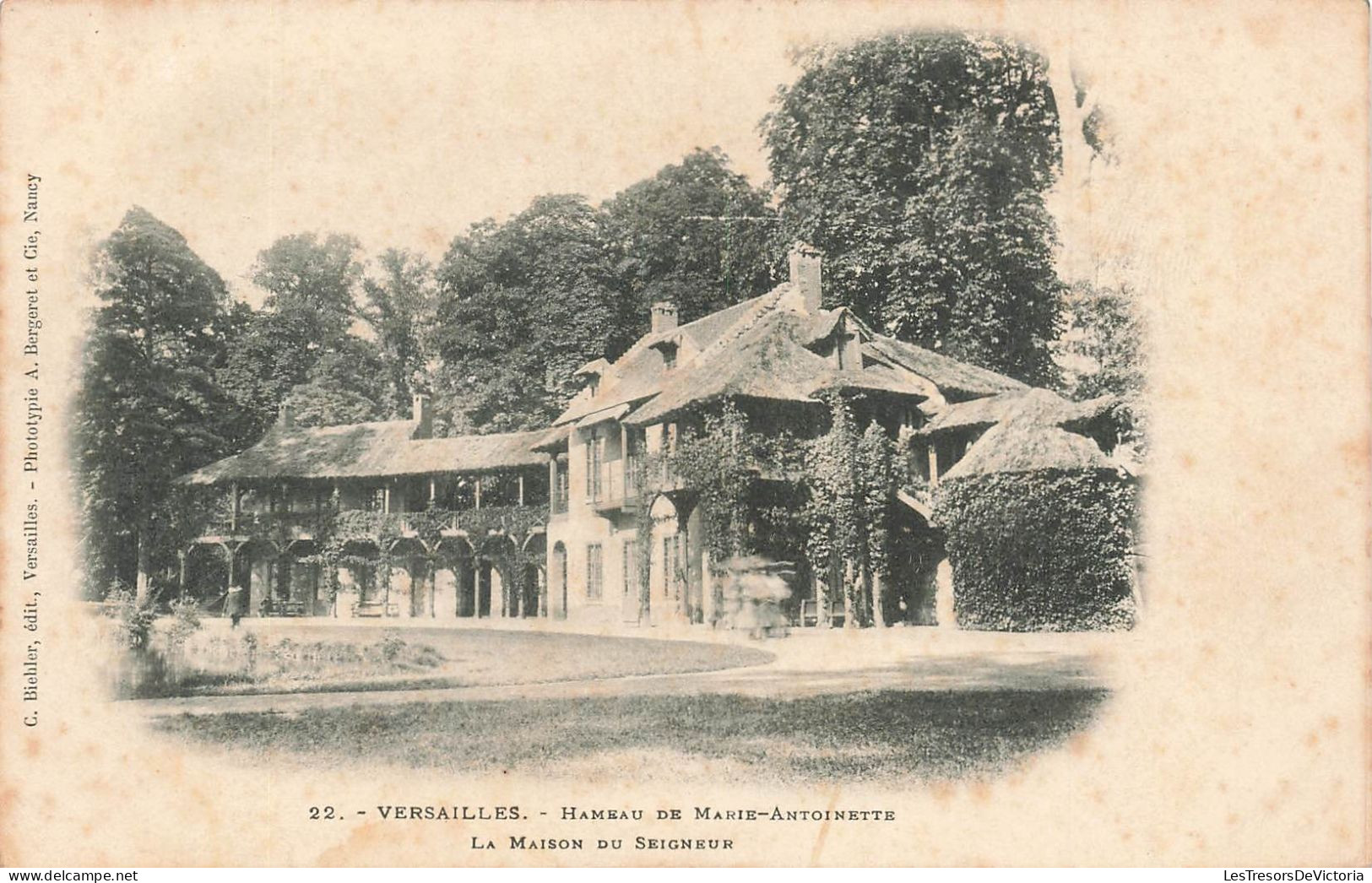 FRANCE - Versailles - Hameau De Marie Antoinette - La Maison Du Seigneur - Carte Postale Ancienne - Versailles (Château)