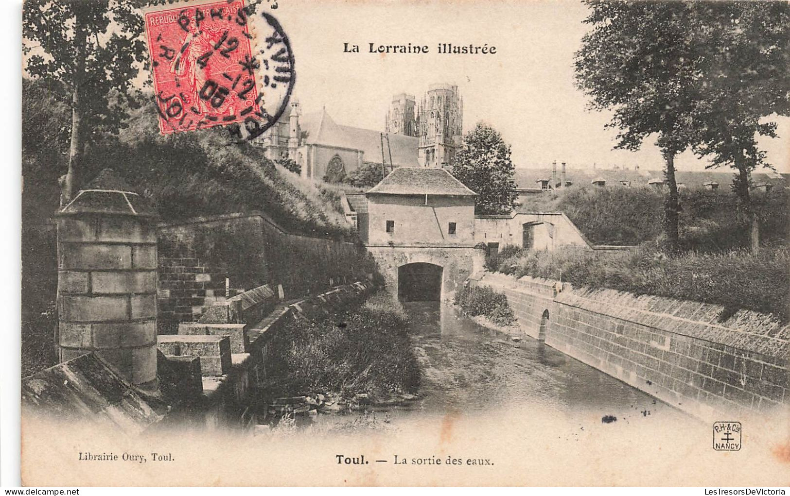 FRANCE - Toul - La Sortie Des Eaux - La Lorraine Illustrée - Carte Postale Ancienne - Toul