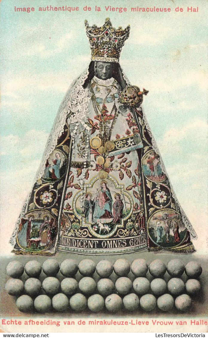 BELGIQUE - Hal - Image Authentique De La Vierge Miraculeuse - Carte Postale Ancienne - Halle