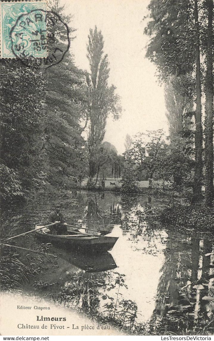 FRANCE - Limours - Château De Pivot - La Pièce D'Eau - Carte Postale Ancienne - Limours