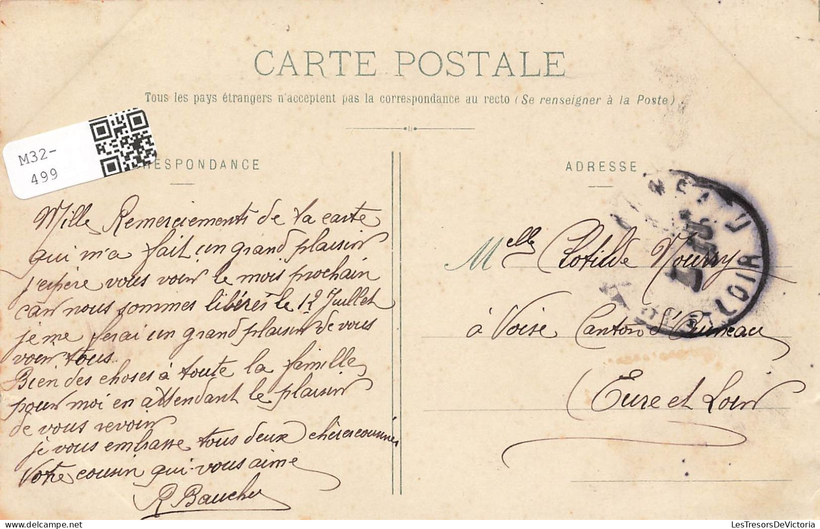 FRANCE - Environs De Toul Illustrés - Dommartin - Vue Partielle De La Ville - Carte Postale Ancienne - Villefranche-sur-Saone