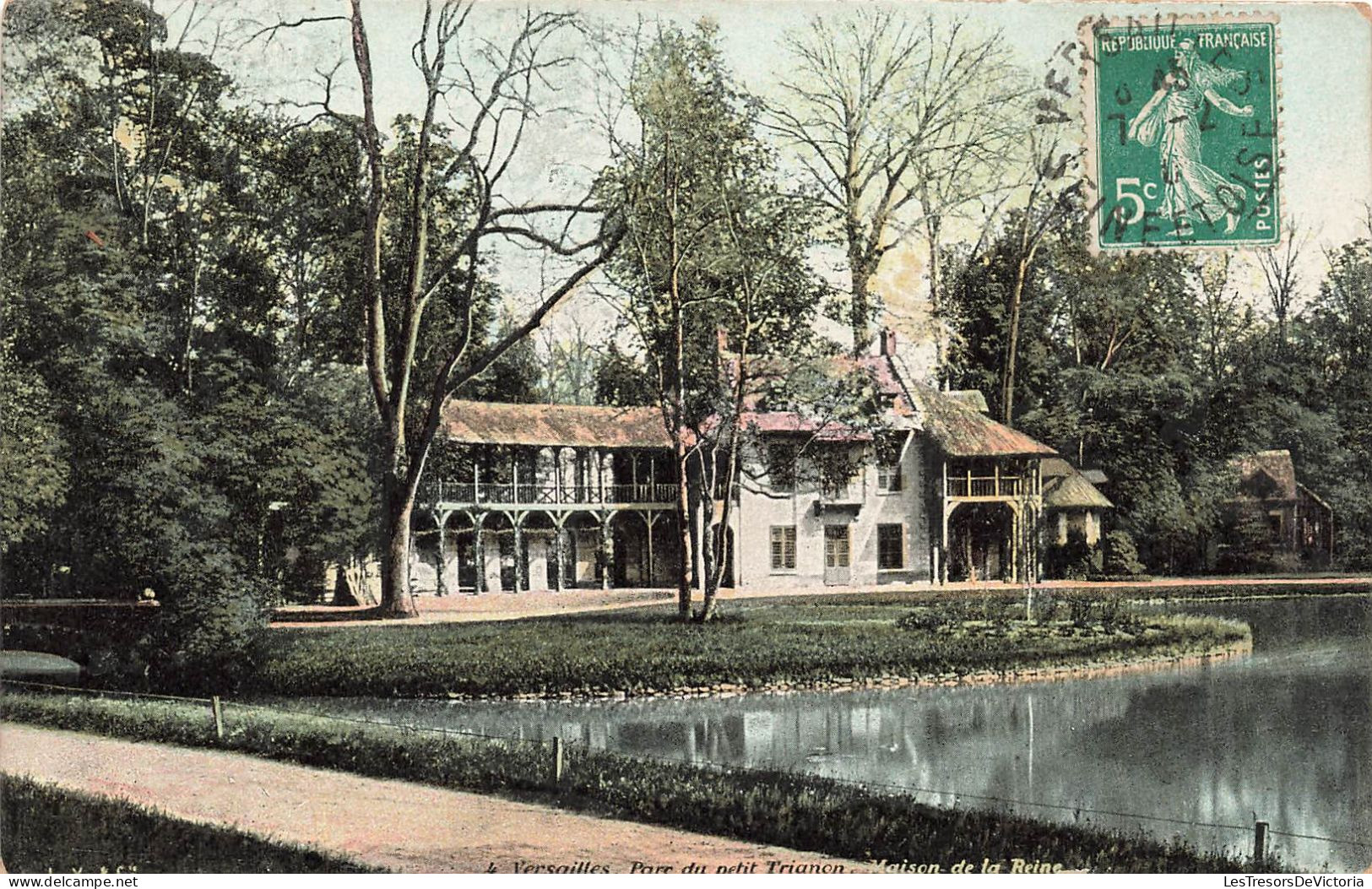 FRANCE - Versailles - Parc Du Petit Trianon - Maison De La Reine - Carte Postale Ancienne - Versailles (Château)