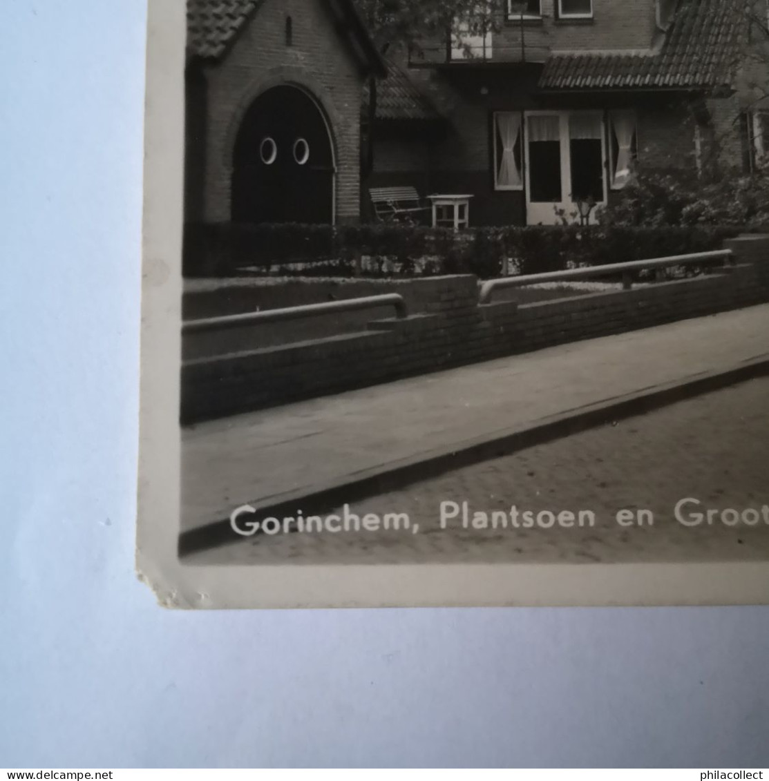 Gorinchem // Echte Foto // Plantsoen En Groote Haarschekade 19?? Hoekje Links Onder - Gorinchem