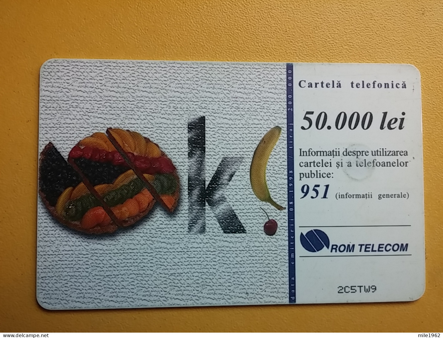 T-230 - TELECARD, PHONECARD, ROMANIA - Roumanie