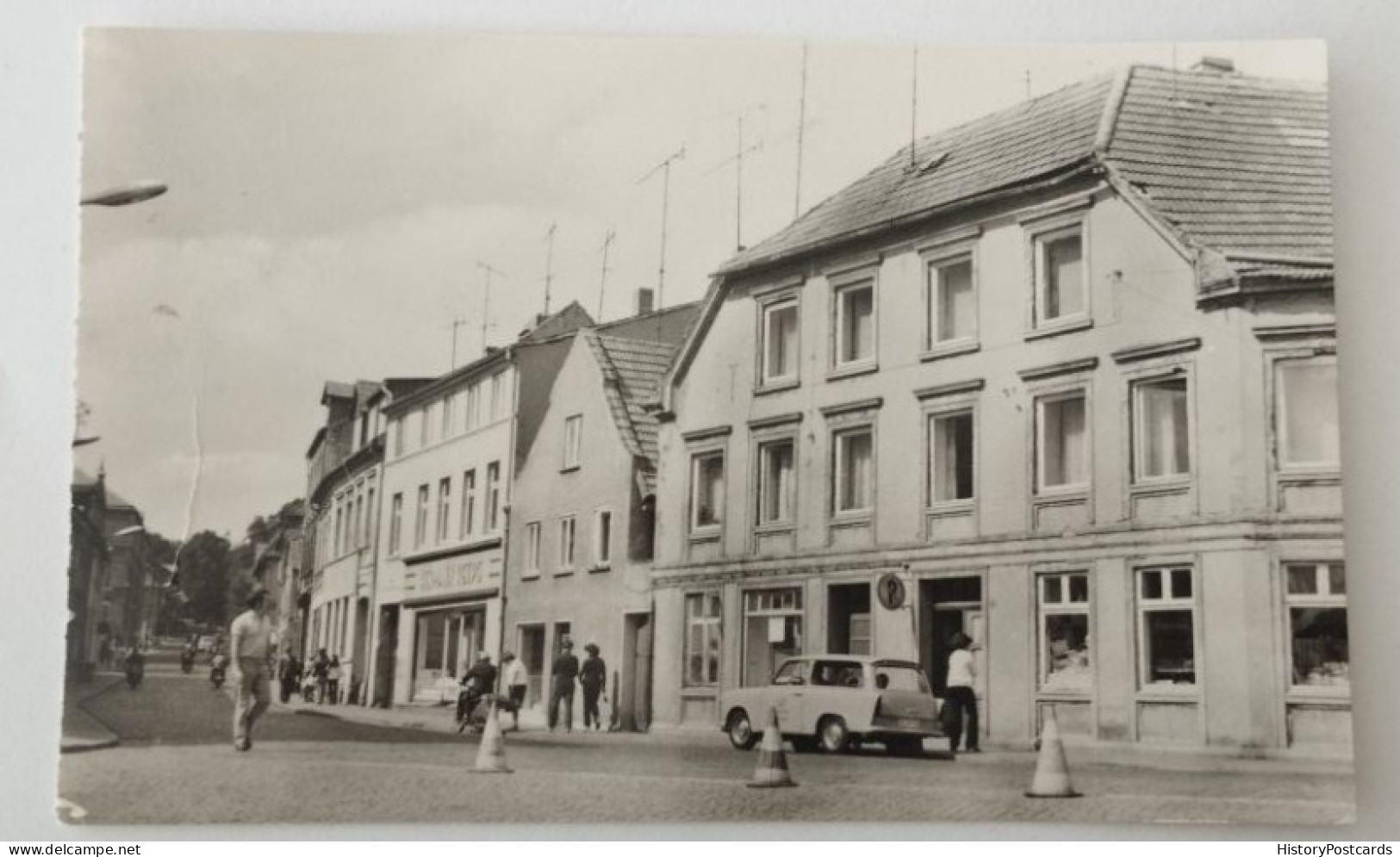 Malchow In Mecklenburg, Kirchstraße, Trabant, Kombi, 1974 - Teterow