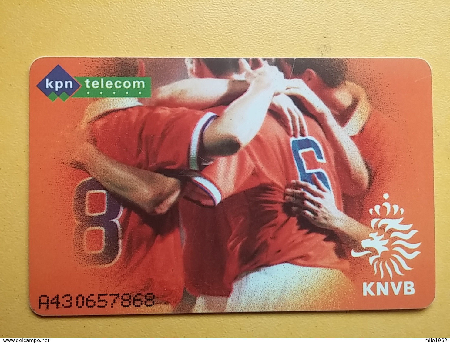 T-245 - TELECARD, PHONECARD, NETHERLAND, ORANJE, FOOTBALL - Otros & Sin Clasificación