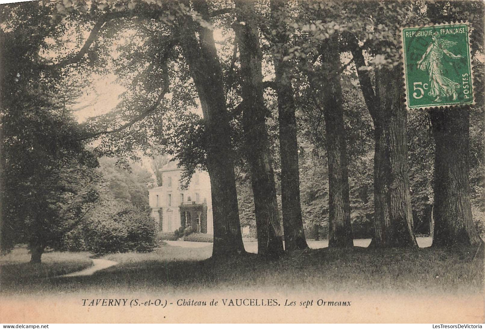 FRANCE - Taverny - Château De Vaucelles - Les Sept Ormeaux - Carte Postale Ancienne - Taverny