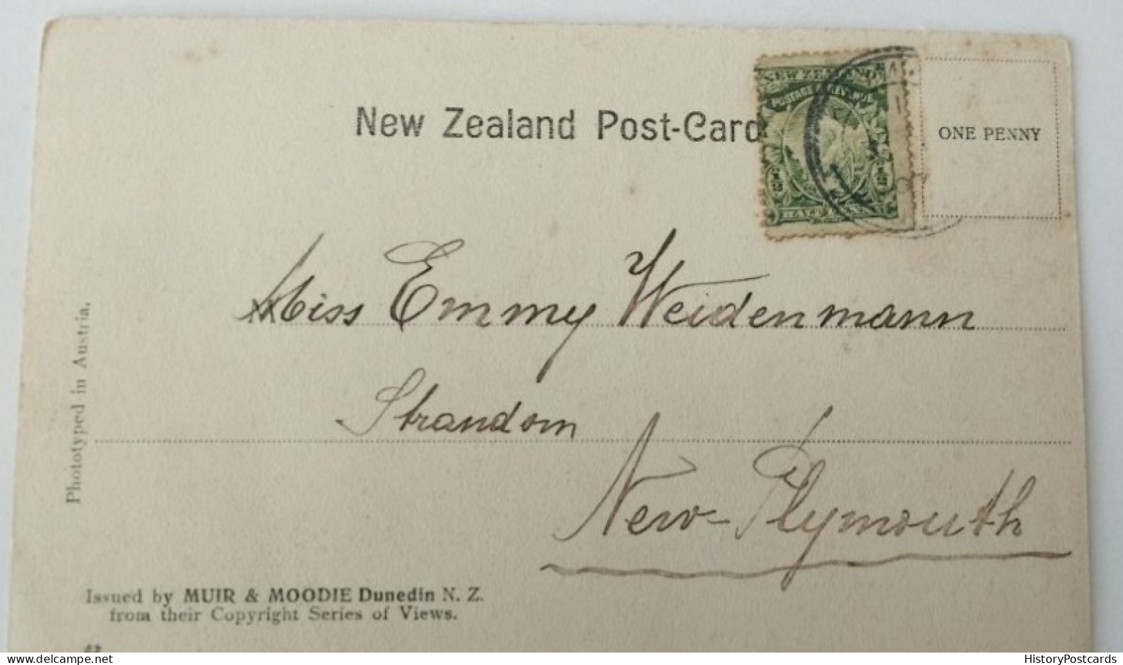 General View Inglewood, New Zealand, Kaimata, 1907 - Nuova Zelanda