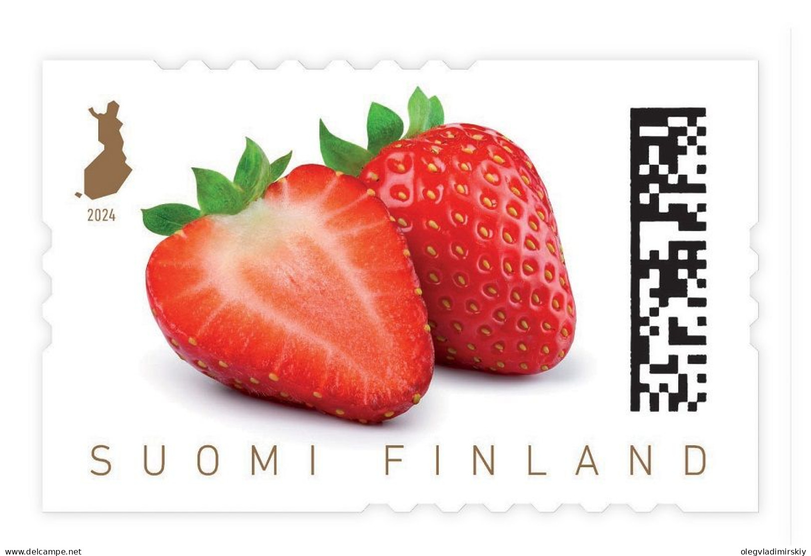 Finland Finnland Finlande 2024 Strawberry Taste Of Summer Stamp MNH - Nuevos