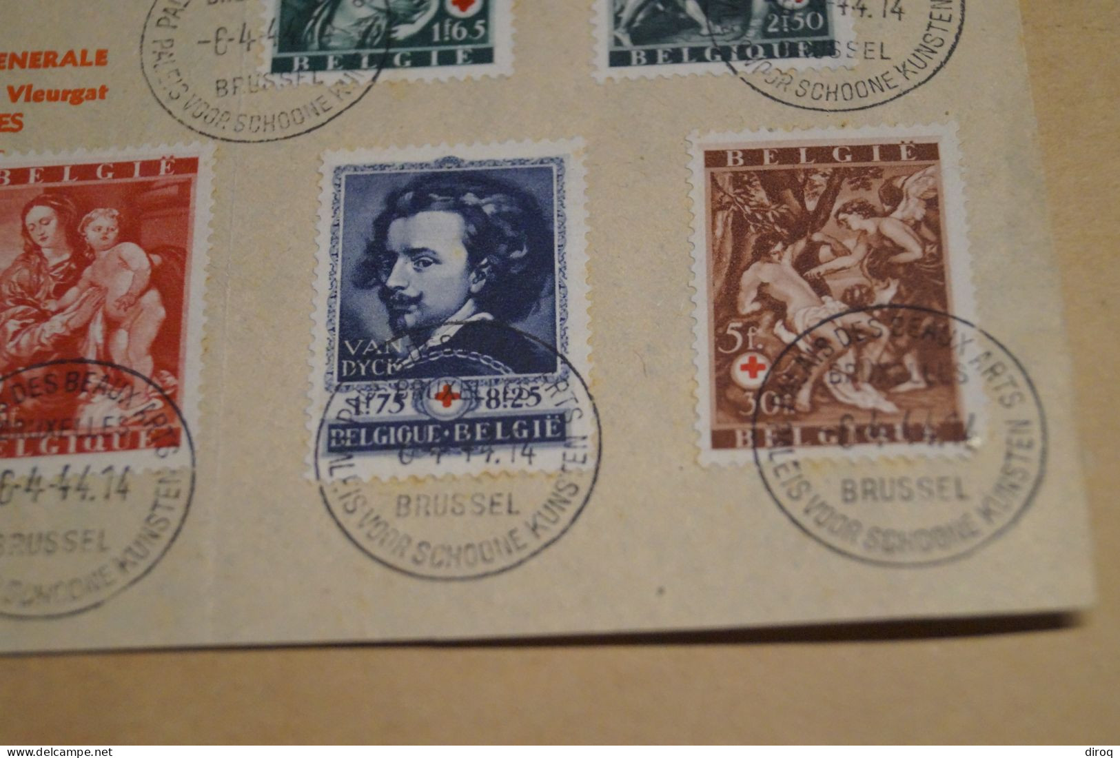 Belle Série Croix Rouge,6 Timbres,647 à 652,année 1944 - Autres & Non Classés