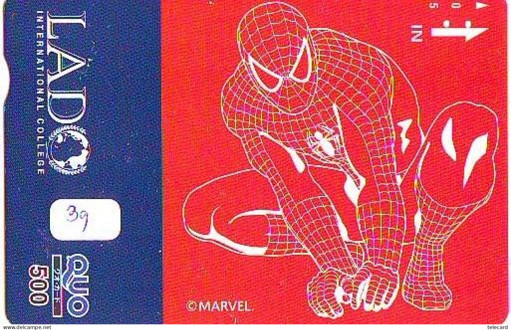 SPIDERMAN Telecarte (39) - Cómics