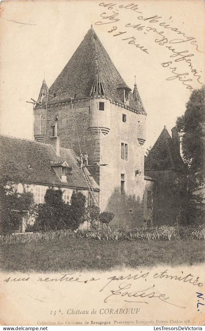 FRANCE - Château De Coraboeuf - Châteaux De Bourgogne  - Dos Non Divisé - Carte Postale Ancienne - Andere & Zonder Classificatie