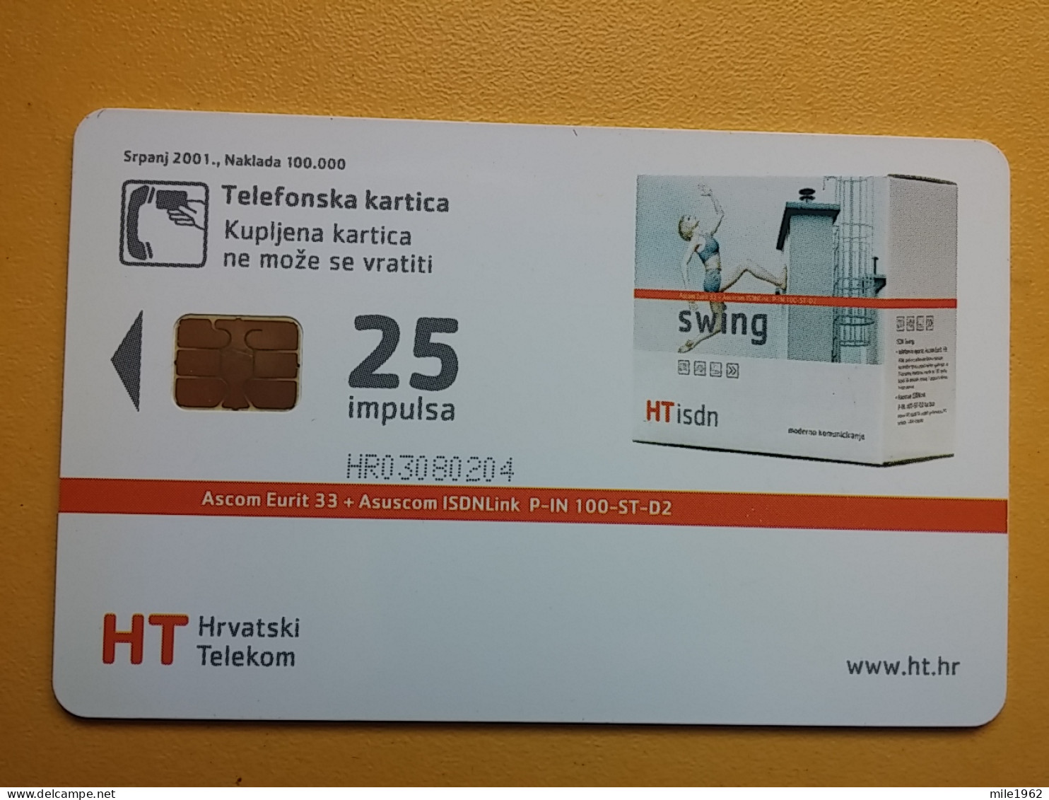 T-232 - TELECARD, PHONECARD, CROATIA - Croatie