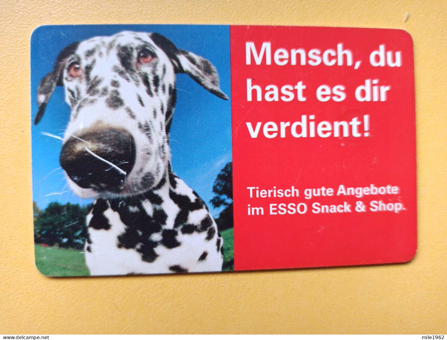 T-237 - TELECARD, PHONECARD, DEUTSCHLAND, DOG, CHIEN, HUND - Otros & Sin Clasificación