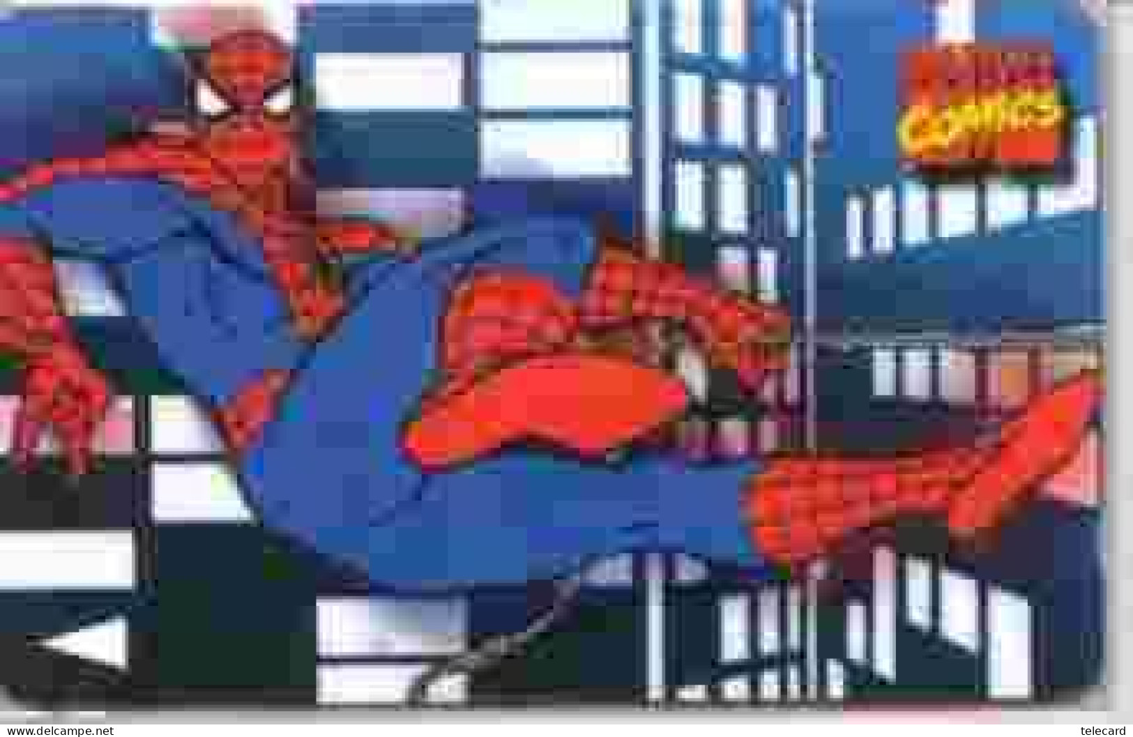 SPIDERMAN Telecarte (8) Mint  Singapore - BD