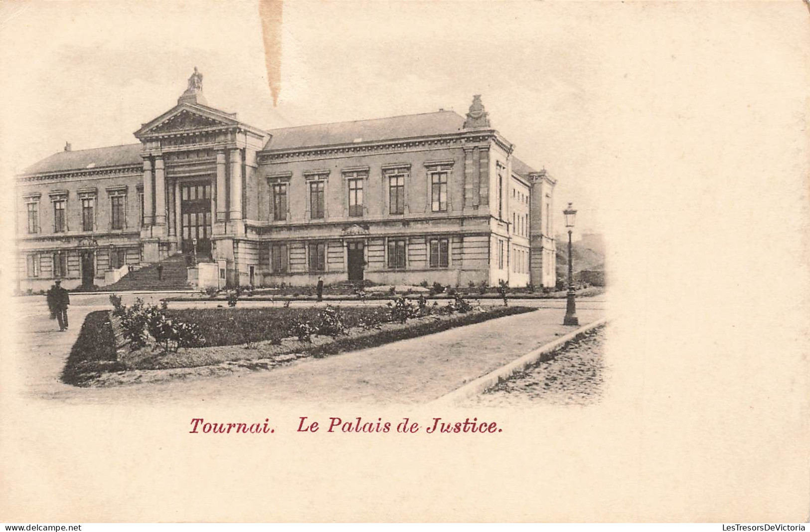 BELGIQUE - Tournai - Le Palais De Justice -  Dos Non Divisé - Carte Postale Ancienne - Tournai