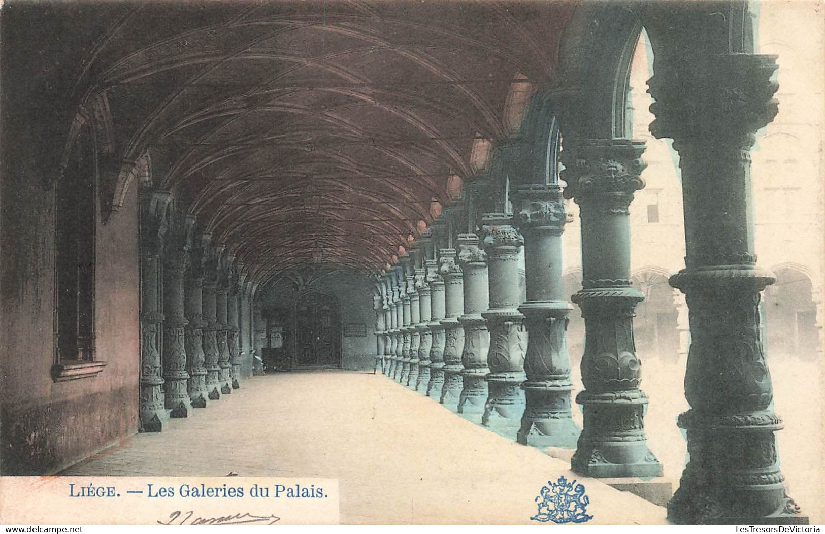 BELGIQUE - Liège - Les Galeries Du Palais - Dos Non Divisé - Carte Postale Ancienne - Liege