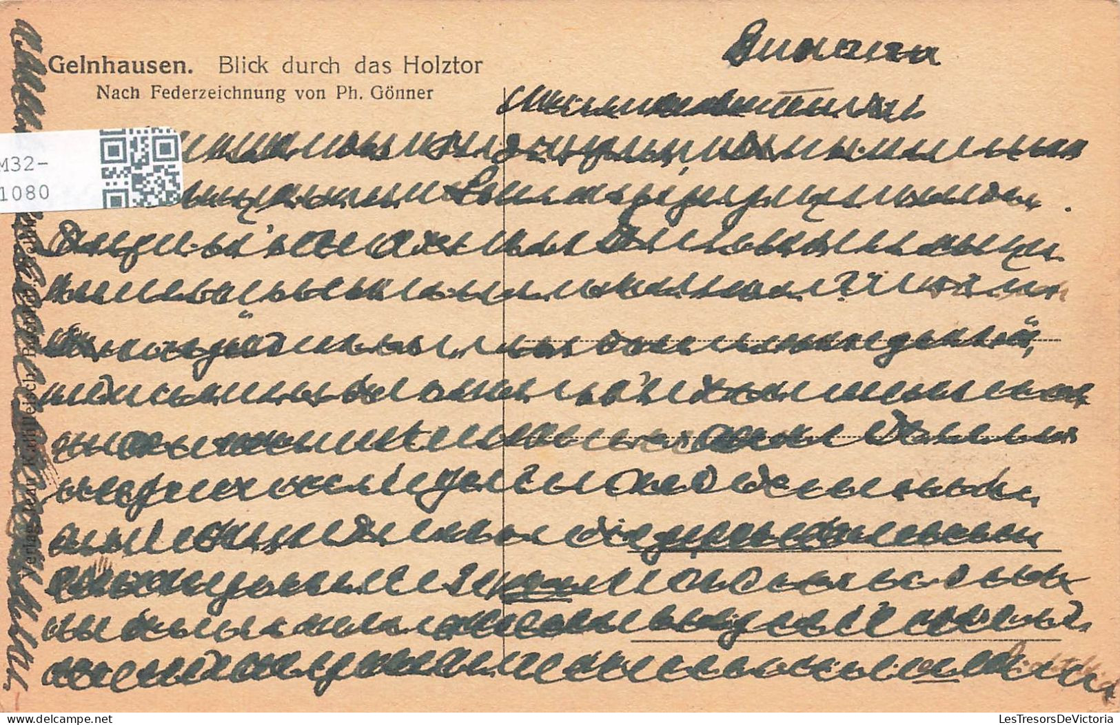 ALLEMAGNE - Gelnhausen - Blick Durch Das Holztor - Carte Postale Ancienne - Gelnhausen