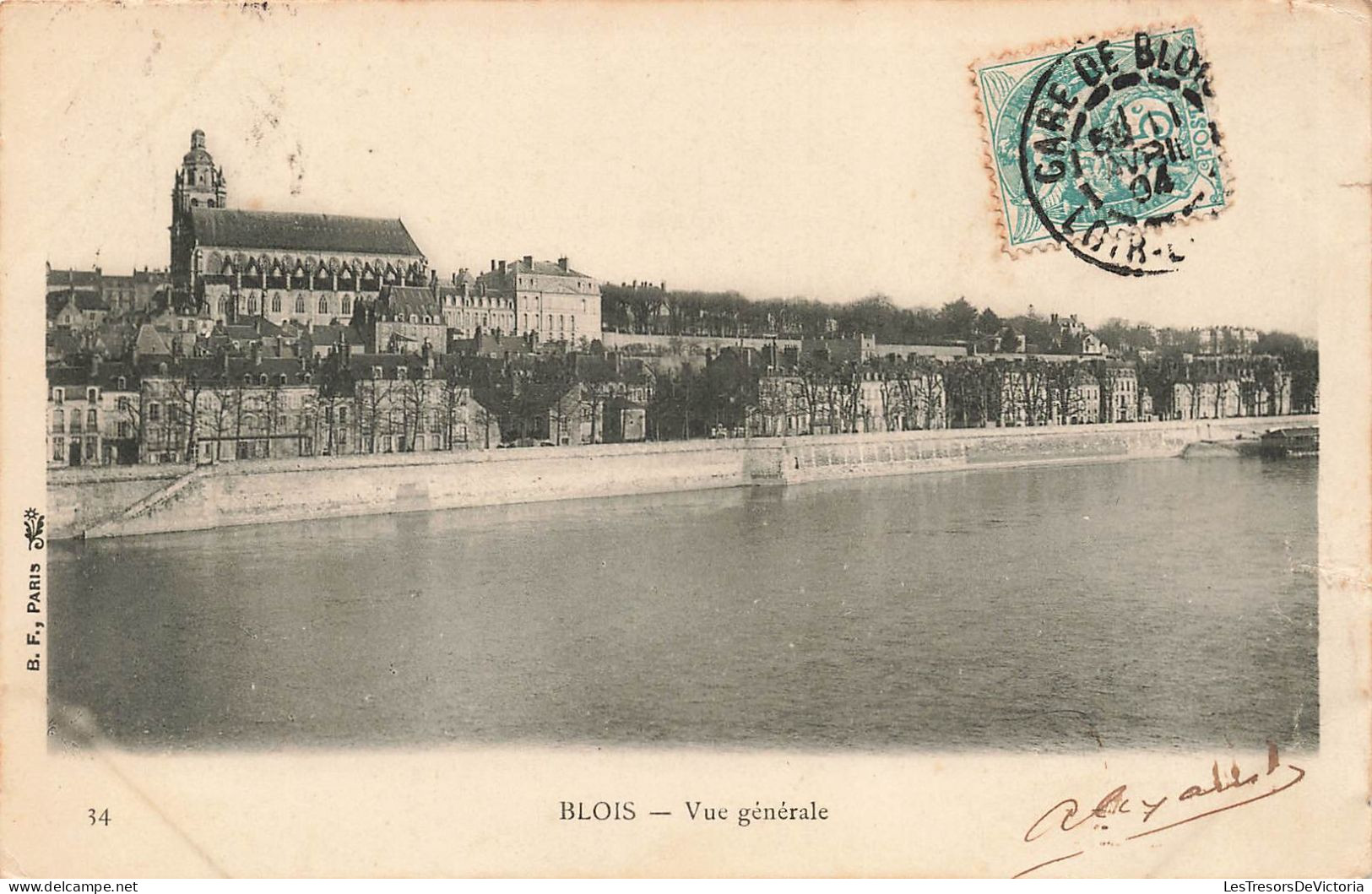 FRANCE - Blois - Vue Générale De La Ville - Carte Postale Ancienne - Blois