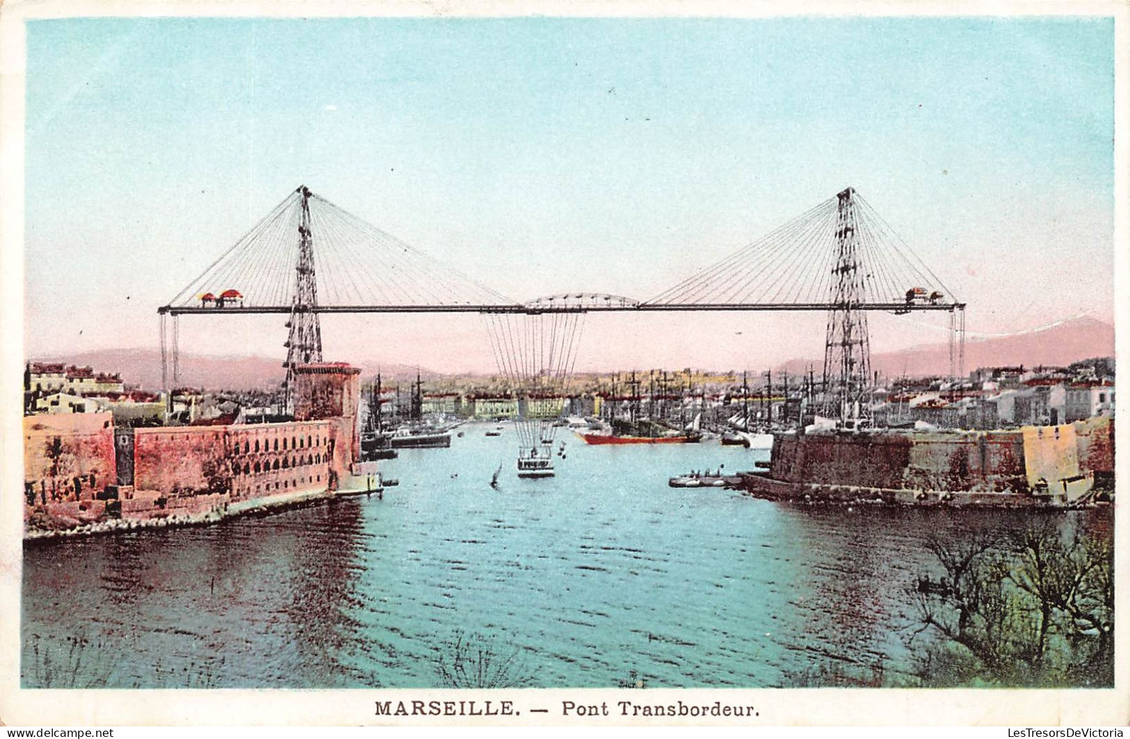 FRANCE - Marseille - Port Transbordeur - Dos Non Divisé -Carte Postale Ancienne - Alter Hafen (Vieux Port), Saint-Victor, Le Panier