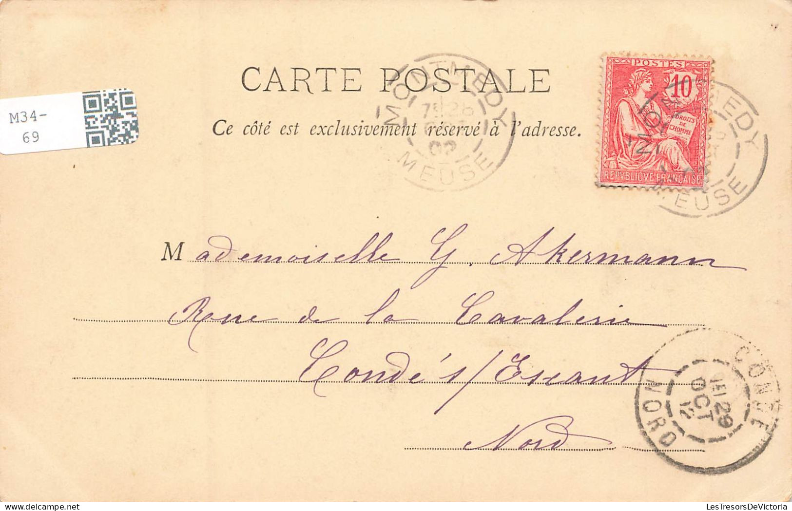 FRANCE - Montmédy - La Chiers - Carte Postale Ancienne - Montmedy