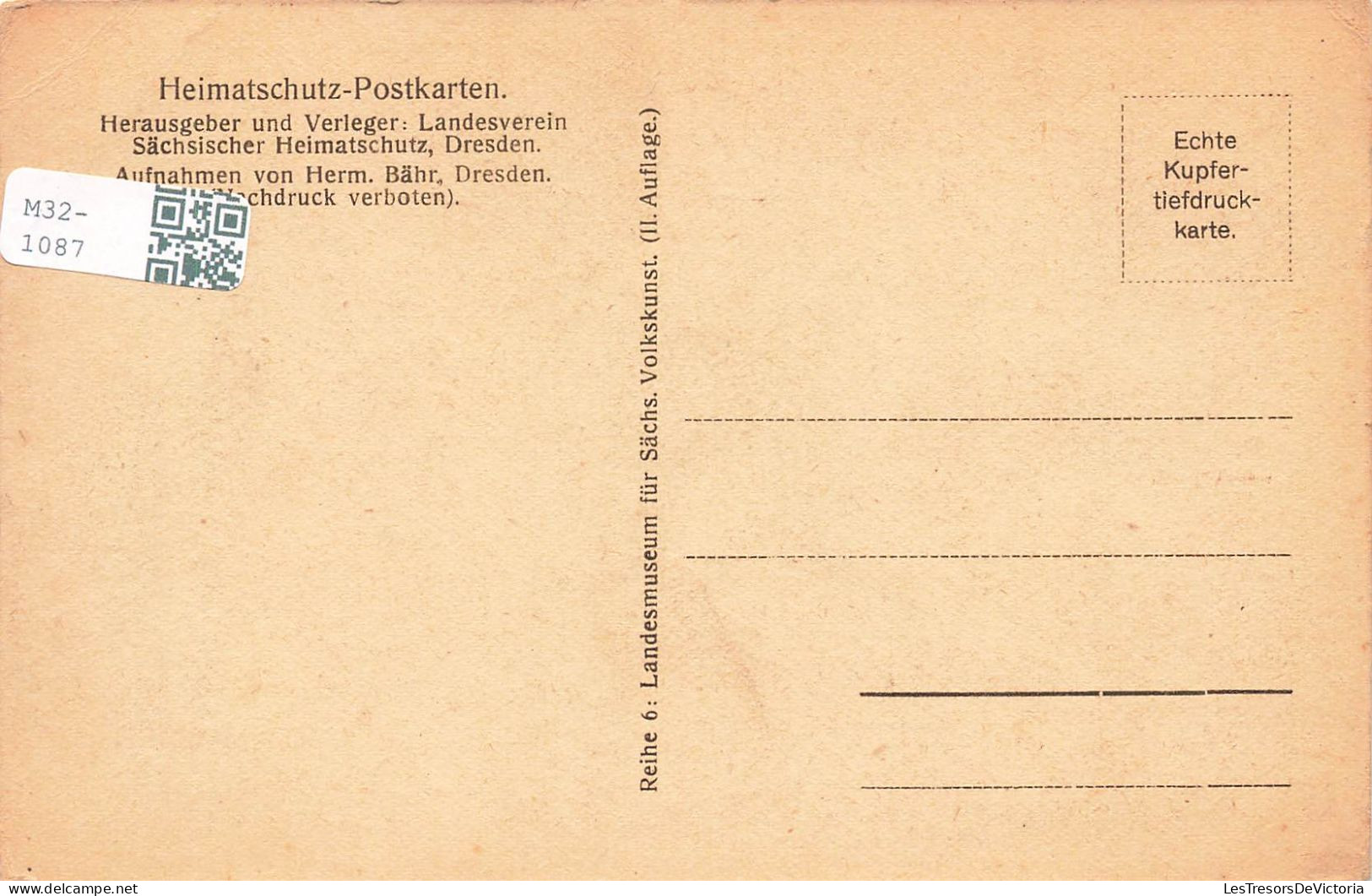 ALLEMAGNE - Kleinbürgerliche Stube - Carte Postale Ancienne - Autres & Non Classés