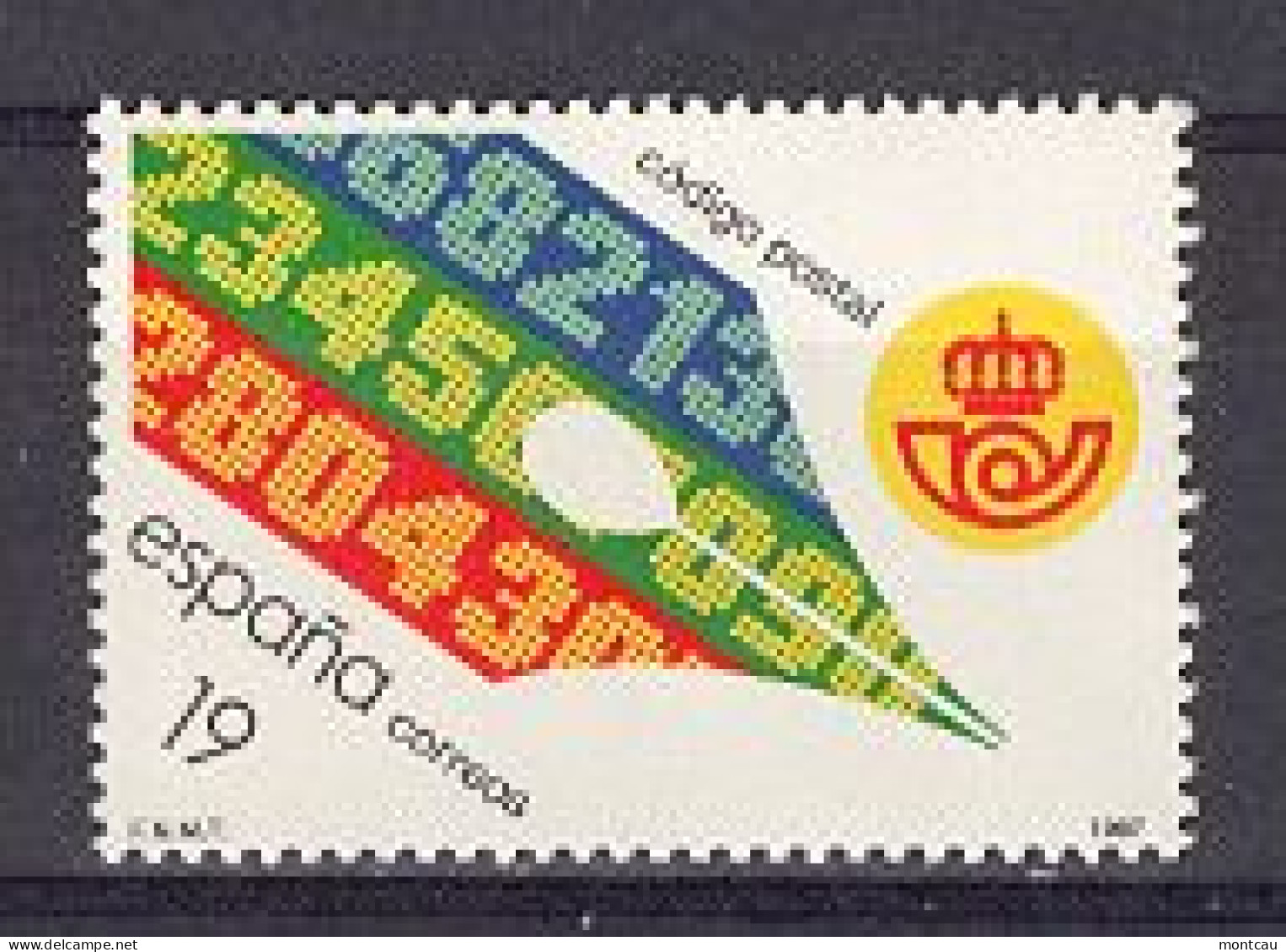 Spain 1987. Codigo Postal Ed 2906 (**) - Codice Postale