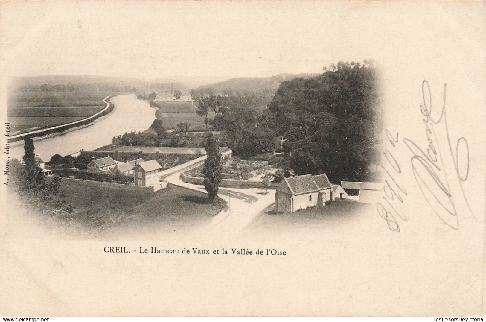 FRANCE - Creil - Le Hameau De Vaux Et La Vallée De L'Oise - Carte Postale Ancienne - Creil