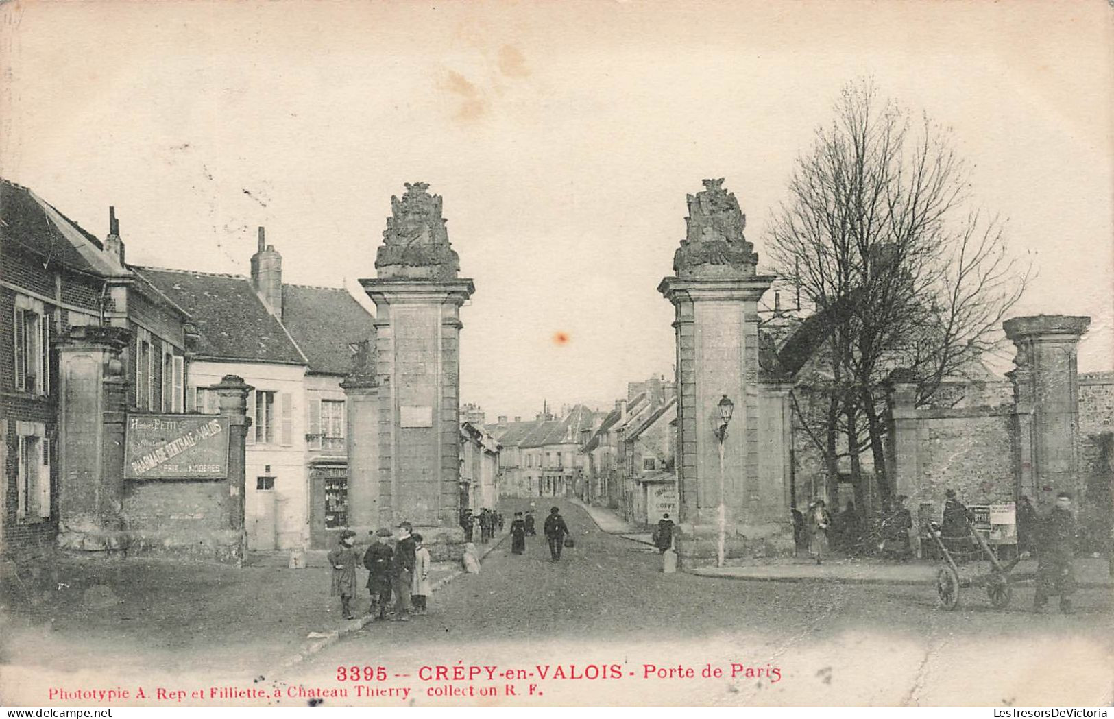 FRANCE - Crepy En Valois - Porte De Paris - Carte Postale Ancienne - Crepy En Valois