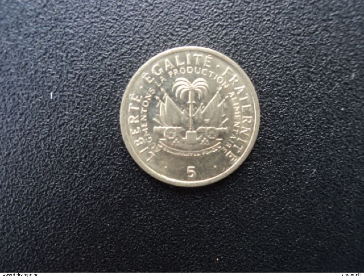 RÉPUBLIQUE D' HAÏTI * : 5 CENTIMES  1975   KM 119    NON CIRCULÉE - Haití